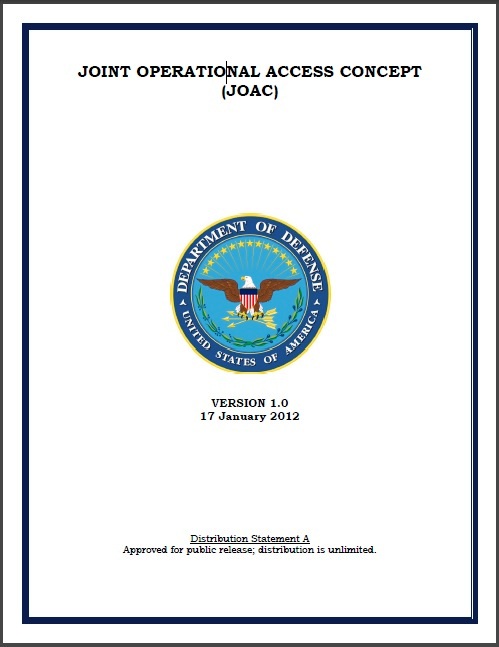 Joint Operational Access Concept 2012