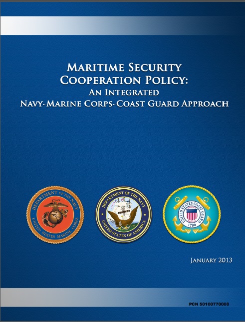 Maritime Security Cooperation Policy 2013