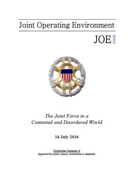Joint Operating Environment 2035 (JOE 2035)