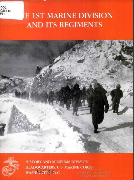 The 1st Marine Division and its regiments
