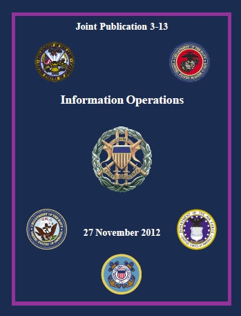 Joint Publication Information Operations 3-13 27.11.2012