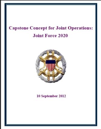 Capstone Concept for Joint Operations  Joint Force  2020