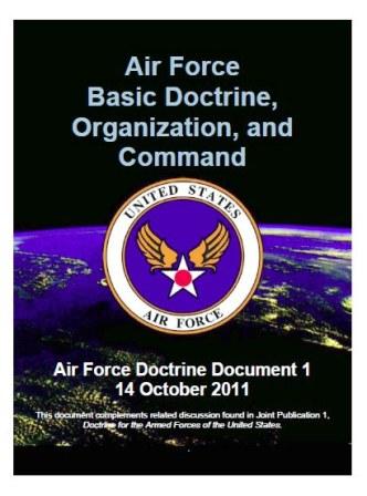 AFDD 1 Air Force Basic Doctrine, Organization, and Command 14.10.2011