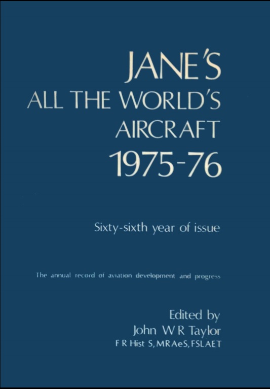 Jane's All the World's Aircraft 1975-1976