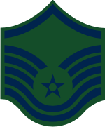 AF E-7 MSGT Master Sergeant (BDU) Decal