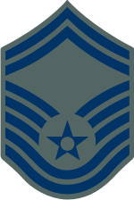 AF E-8 SMSGT Senior Master Sergeant (ABU) Decal