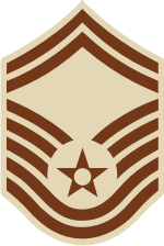 AF E-8 SMSGT Senior Master Sergeant (DCU) Decal