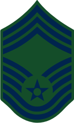 AF E-9 CMSGT Chief Master Sergeant (BDU) Decal