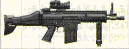 7,62-мм автоматическая винтовка SCAR-H с укороченным стволом